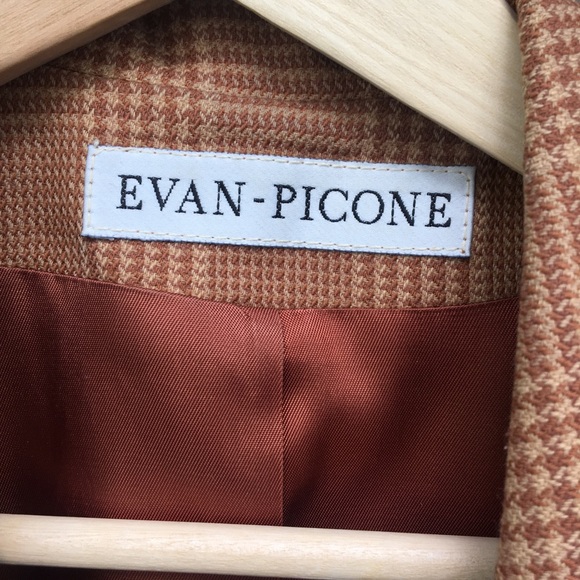 Wool Oversized Fall plaid Blazer - Picture 2 of 5